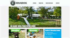 Desktop Screenshot of eduqdog.com
