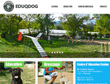 Tablet Screenshot of eduqdog.com